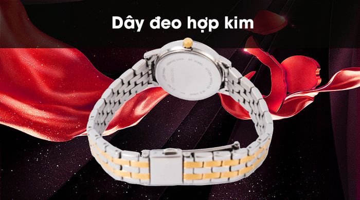 Đồng hồ Citizen EU6094-53A đi cùng dây đeo bền bỉ