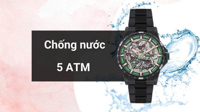 Khả năng kháng nước của mẫu đồng hồ