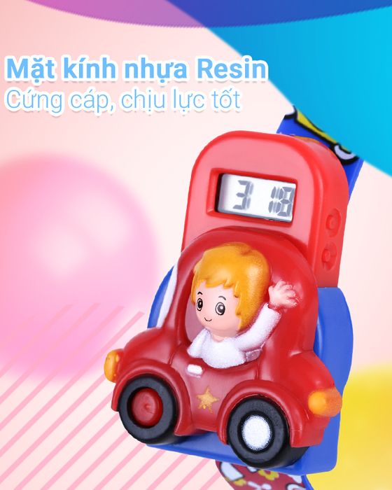 Đồng hồ trẻ em Smile Kid SL063-01 có mặt kính trong suốt