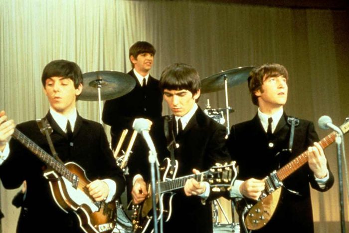 The Beatles are featured in a story about 1960s slang terms
