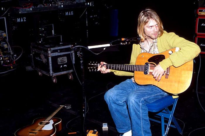 Kurt Cobain is featured in a story about 1960s slang terms