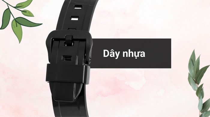 Chất liệu dây đeo của mẫu đồng hồ