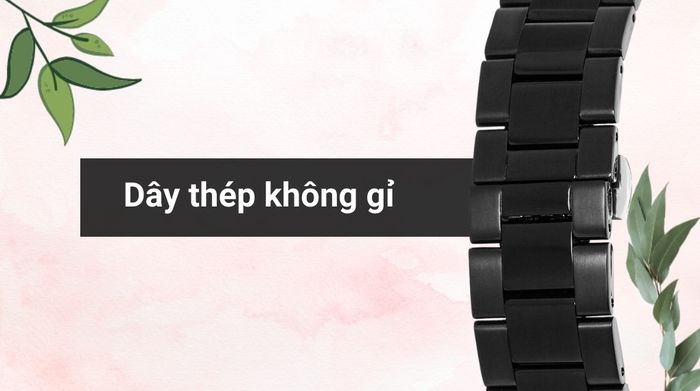 Chất liệu dây đeo của mẫu đồng hồ