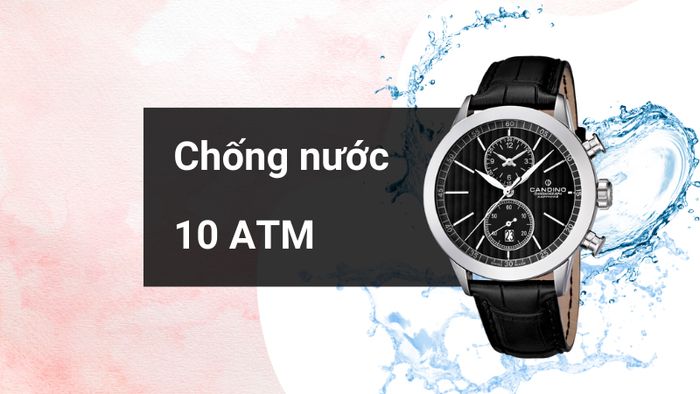 Khả năng kháng nước của mẫu đồng hồ