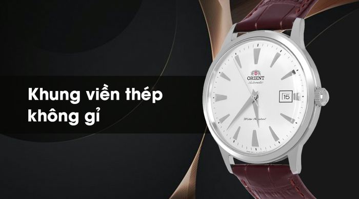 Đồng hồ nam Orient FAC00005W0 - Cơ tự động có khung viền cứng cáp