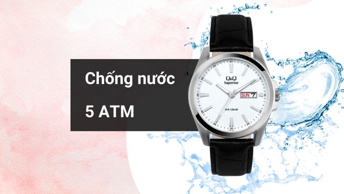 Khả năng kháng nước của mẫu đồng hồ