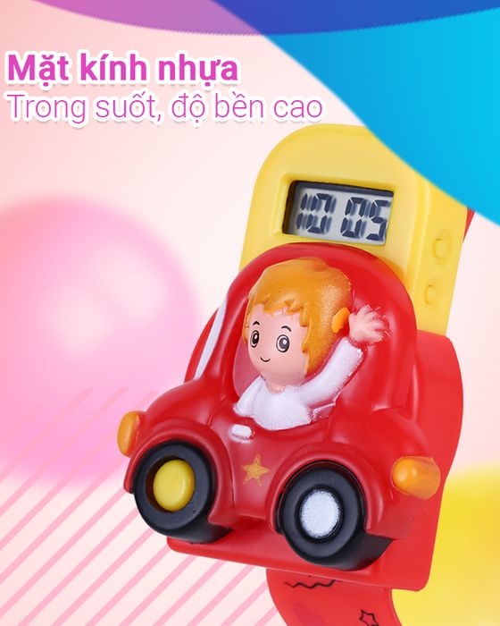 Đồng hồ trẻ em Smile Kid SL063-02 có mặt kính trong suốt