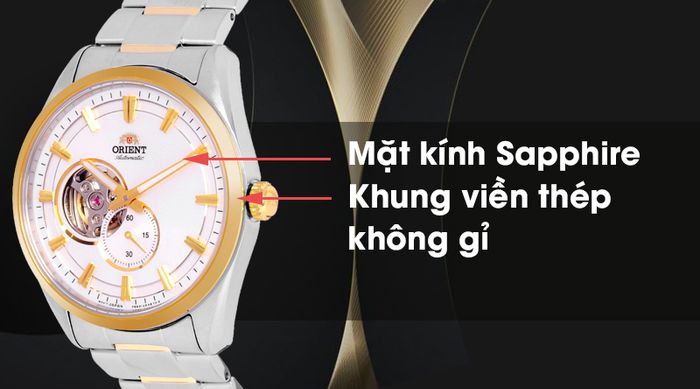 Đồng hồ nam Orient RA-AR0001S10B - Cơ tự động sở hữu mặt kính Sapphire cực bền, khung viền bằng thép không gỉ
