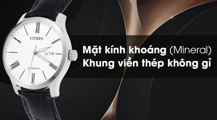 Đồng hồ Nam Citizen NH8350-08A - Cơ tự động chống va đập tốt