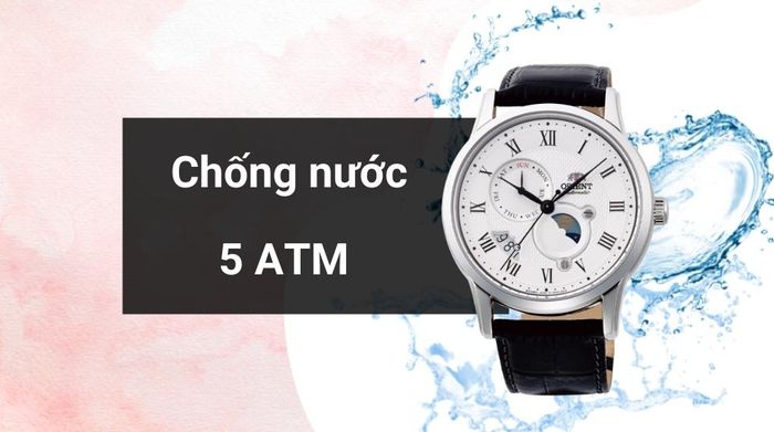 Khả năng kháng nước của mẫu đồng hồ