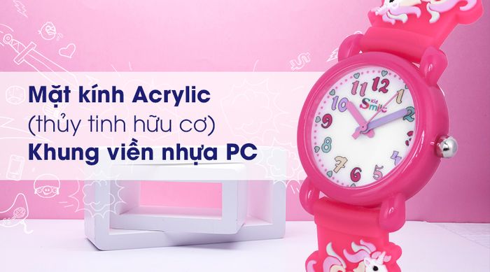 Đồng hồ trẻ em Smile Kid SL038-01 có khả năng chịu lực tốt