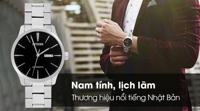 Đồng hồ Nam Citizen NH8350-83E thiết kế nam tính