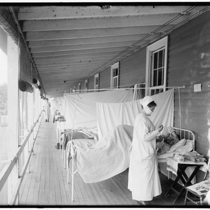 Walter Reed Hospital Flu Ward