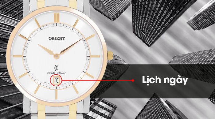 Đồng hồ Nam Orient FGW01003W0 có tiện ích lịch ngày