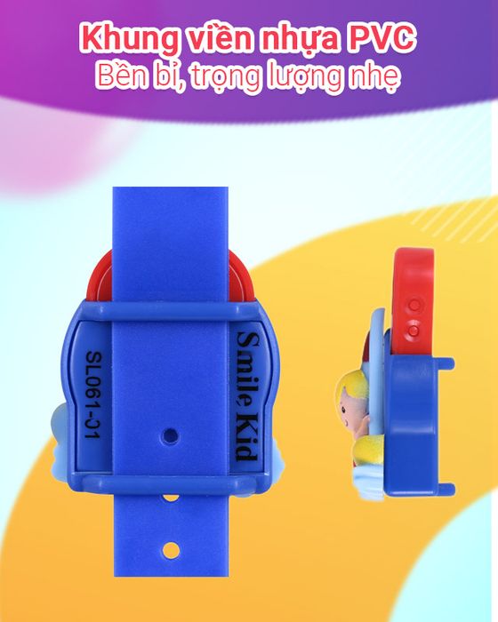 Đồng hồ trẻ em Smile Kid SL061-01 với khung viền chắc chắn