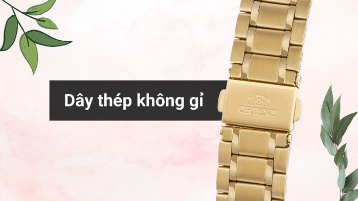 Chất liệu dây đeo của mẫu đồng hồ