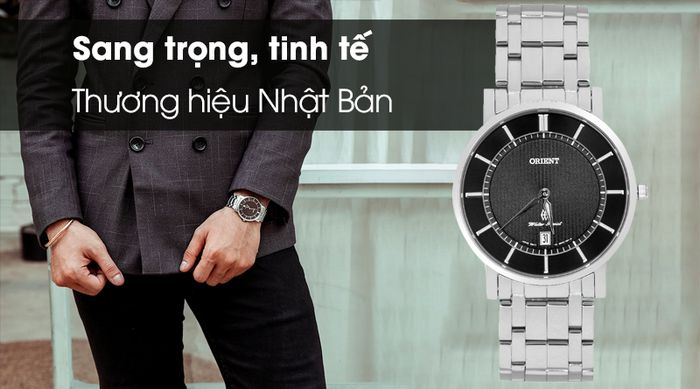 Đồng hồ Nam Orient FGW01005B0 thiết kế tinh tế, ưa nhìn