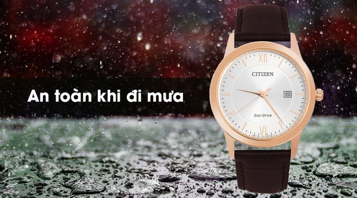 Đồng hồ nam Citizen AW1232-12A có hệ số chống nước 3 ATM