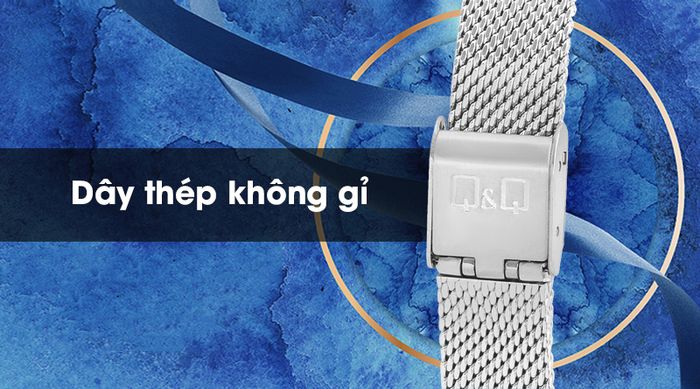 Đồng hồ nữ Q&Q S399J211Y có dây đeo chống ăn mòn