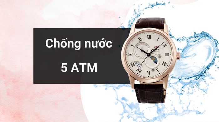 Khả năng kháng nước của mẫu đồng hồ