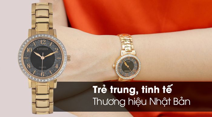 Đồng hồ nữ Citizen EL3048-53E mang thiết kế thời trang và hiện đại