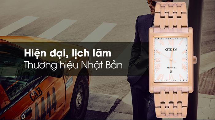 Đồng hồ nam Citizen BH3003-51A với thiết kế mạnh mẽ và nam tính