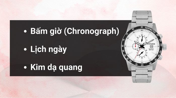 Tiện ích của mẫu đồng hồ