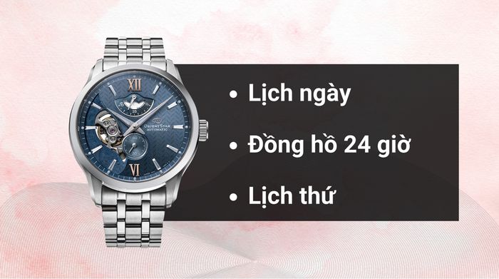 Tiện ích của mẫu đồng hồ