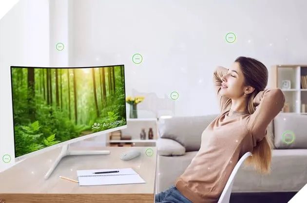 Asus ra mắt màn hình VU Air Ionizer: Kết hợp lọc không khí, giá khởi điểm 3 triệu đồng