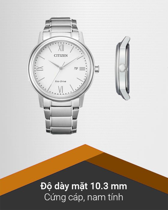 Đồng hồ Nam Citizen AW1670-82A có độ dày mặt 10.3 mm