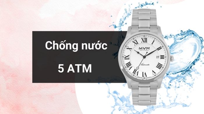 Khả năng kháng nước của mẫu đồng hồ