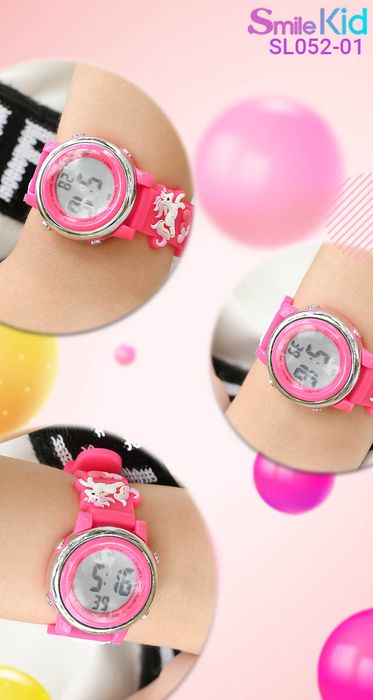 Đồng hồ Trẻ em Smile Kid SL052-01 có thiết kế nữ tính, dễ thương