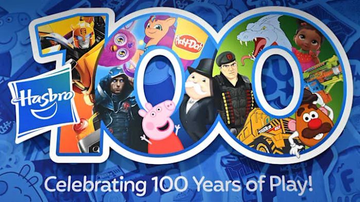 Hasbro was established in 1923.