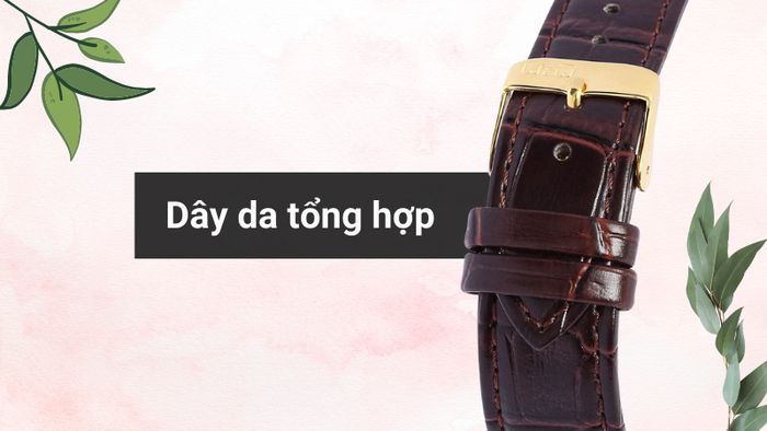 Chất liệu dây đeo của mẫu đồng hồ
