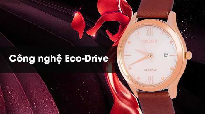 Đồng hồ nữ Citizen EW2533-11X có công nghệ Eco-Drive