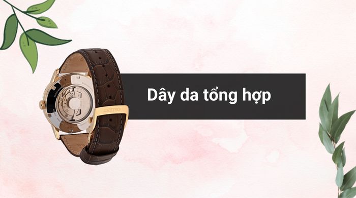 Chất liệu dây đeo của mẫu đồng hồ