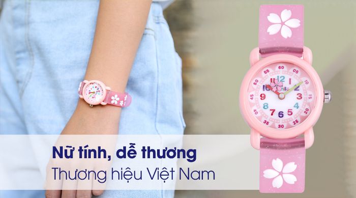 Đồng hồ trẻ em Smile Kid SL044-01 có thiết kế đáng yêu