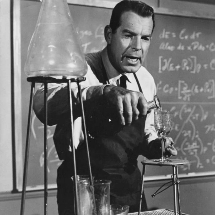 Fred MacMurray is featured in a photo