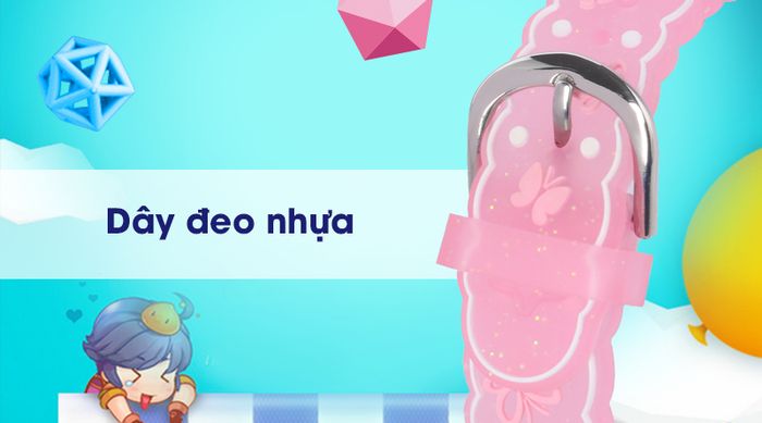 Đồng hồ trẻ em Smile Kid SL030-01 có dây đeo không thấm nước