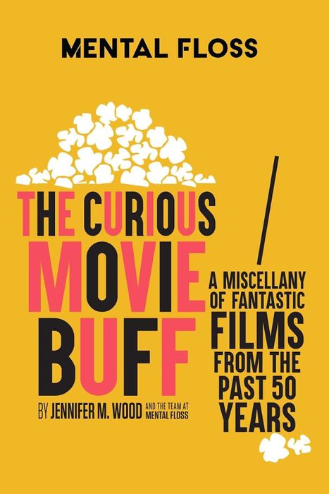 The cover of 'The Curious Movie Buff' is displayed