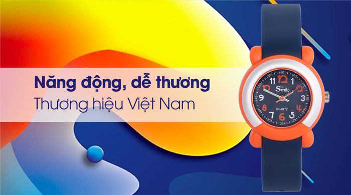 Đồng hồ trẻ em Smile Kid SL018-02 có thiết kế năng động