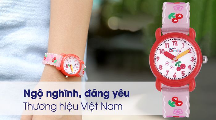 Đồng hồ trẻ em Smile Kid SL033-01 có thiết kế dễ thương