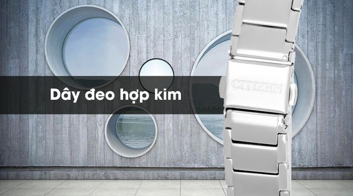 Đồng hồ Nữ Citizen GA1050-51A - Eco-Drive có dây đeo hợp kim