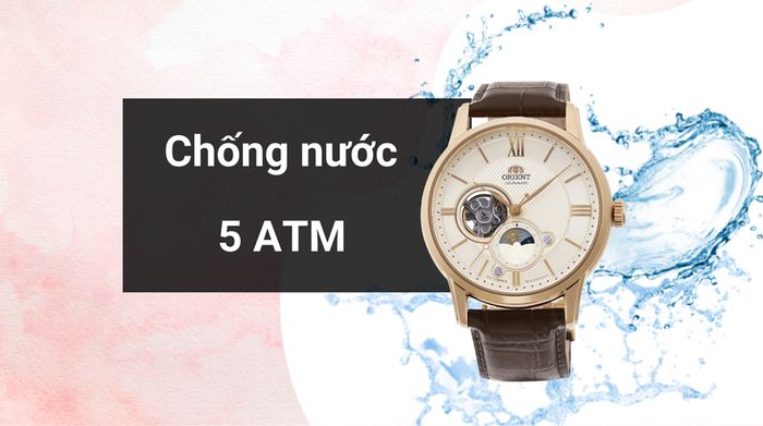 Khả năng kháng nước của mẫu đồng hồ