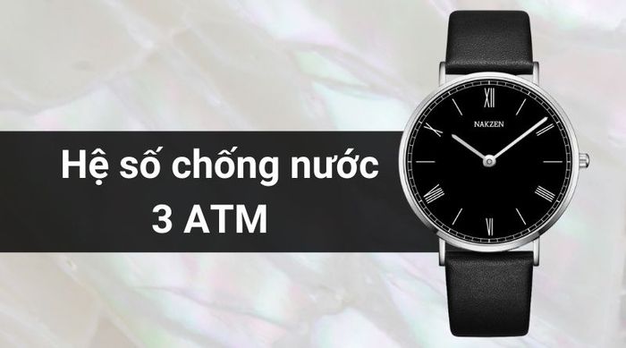 Chống nước 3 ATM