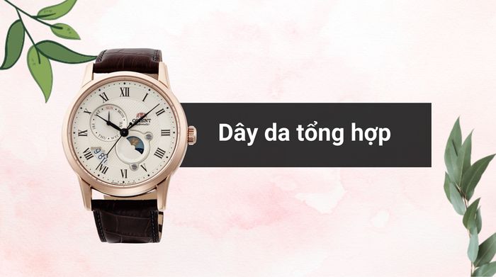 Chất liệu dây đeo của mẫu đồng hồ