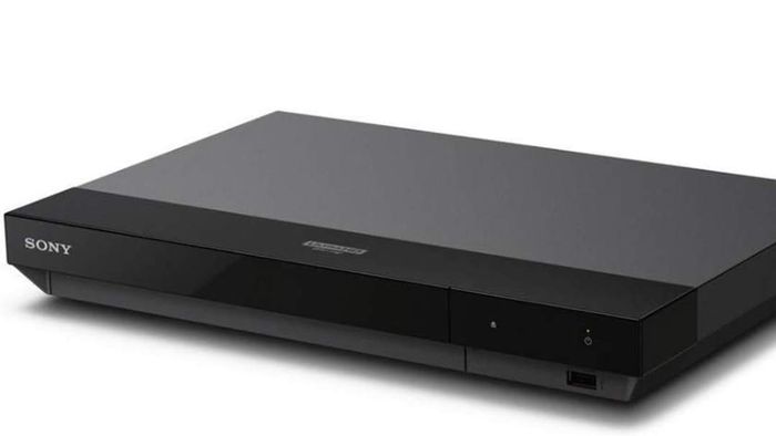 An image of the Sony UBP-X700M 4K Blu-Ray player is displayed