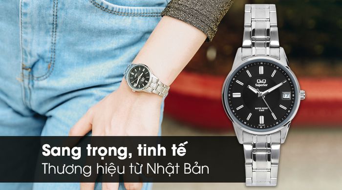 Đồng hồ nữ Q&Q S291J202Y mang nét sang trọng