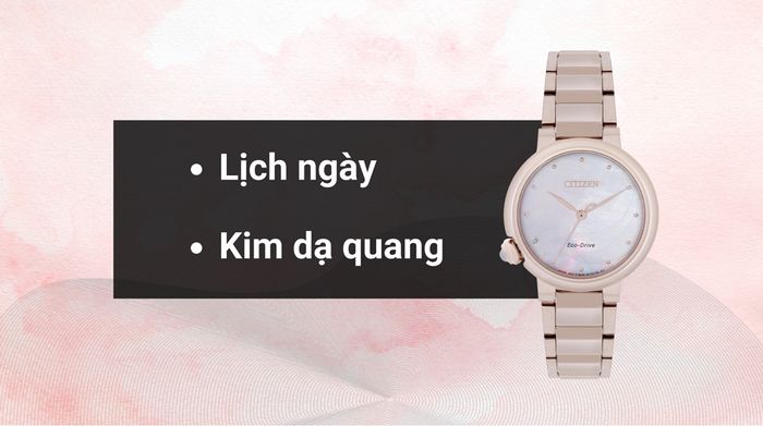 Tiện ích của mẫu đồng hồ