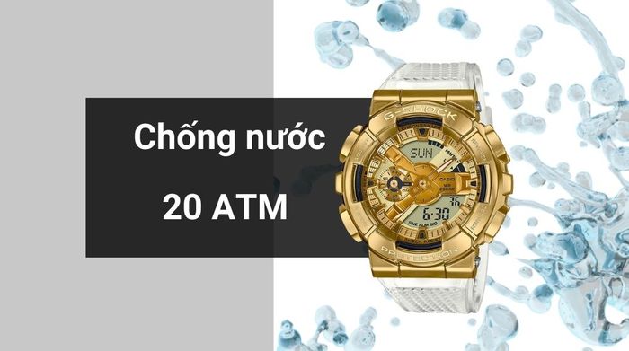 Khả năng kháng nước của mẫu đồng hồ